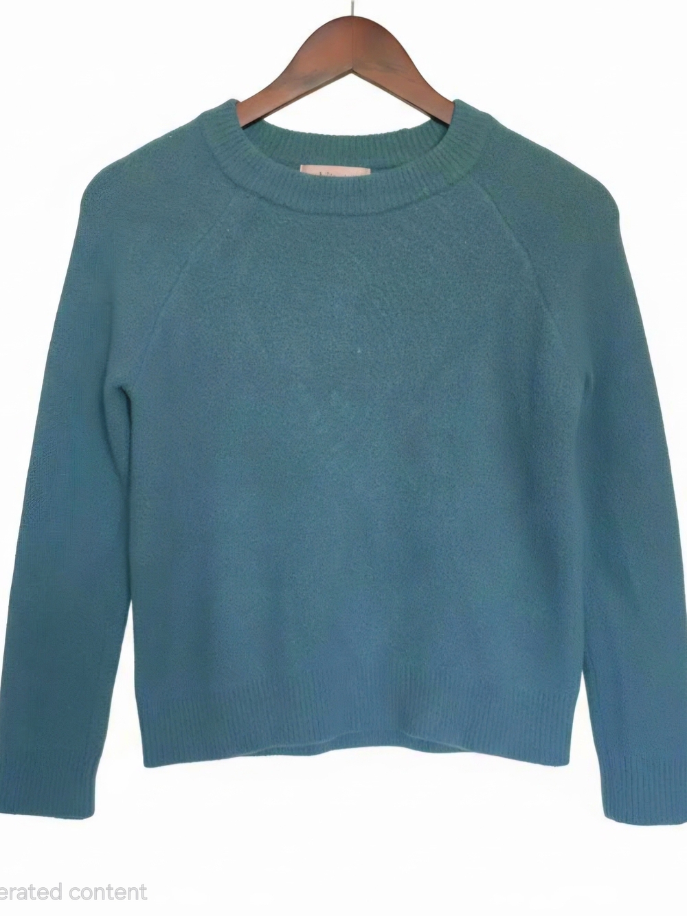 Philosophy Teal Crewneck Sweater